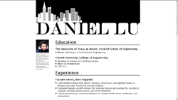 DBL site screenshot